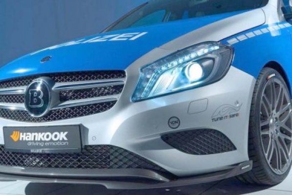 Brabus a transformat noul A-Class în maşină de poliţie